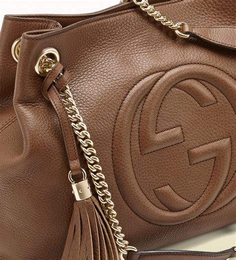 sac soho gucci cabas|gucci shoulder bag brown.